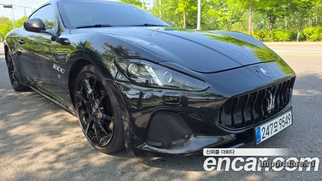 MASERATI GRANTURISMO 2015 — 87 794 км, чёрный, Корея — под ключ — фото 5