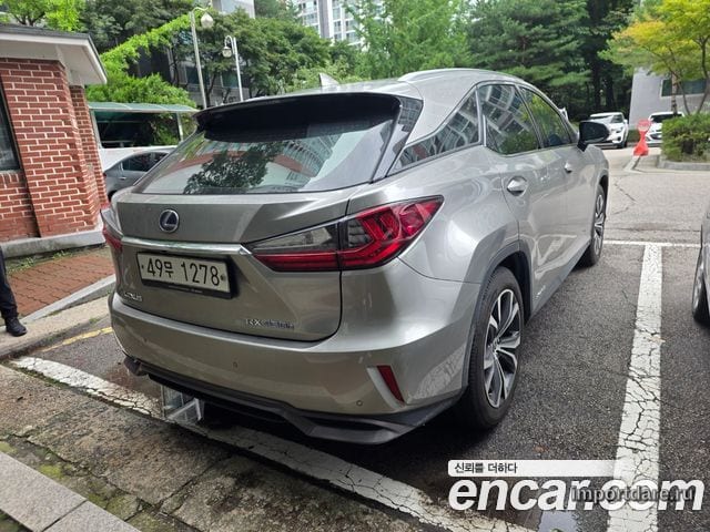 LEXUS RX450H 2019 — 211 240 км, серый, Корея — под ключ — фото 4