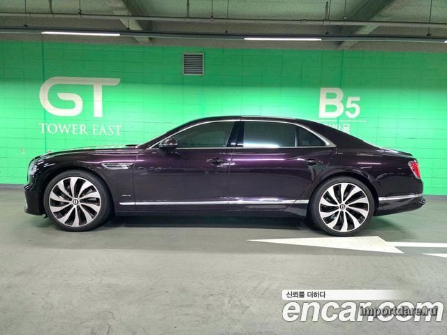 BENTLEY FLYING SPUR 2024 — 9 000 км, бордовый, Корея — под ключ — фото 3