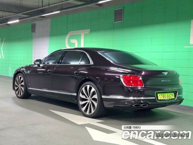BENTLEY FLYING SPUR 2024 — 9 000 км, бордовый, Корея — под ключ — фото 4