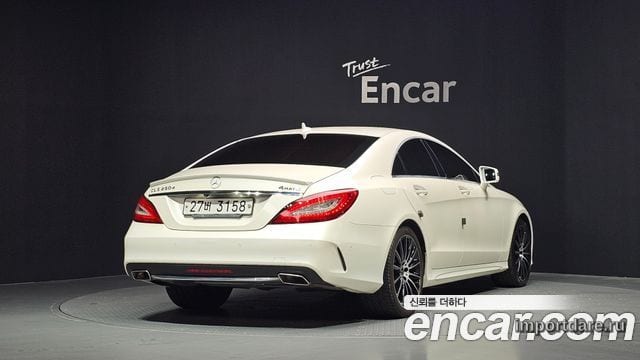 MERCEDES-BENZ CLS-CLASS W218 2017 — 57 212 км, белый, Корея — под ключ — фото 2