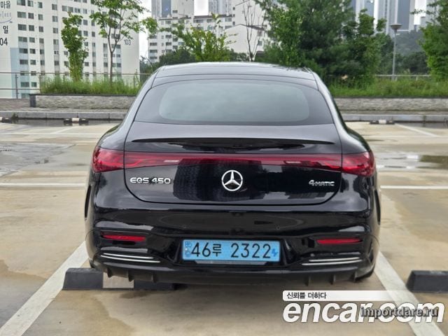 MERCEDES-BENZ EQS V297 2023 — 33 300 км, чёрный, Корея — под ключ — фото 4