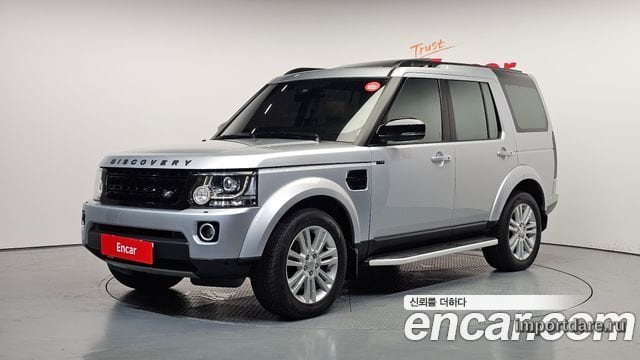LAND ROVER DISCOVERY 4 2016 — 167 637 км, серебристо-серый, Корея — под ключ — фото 1