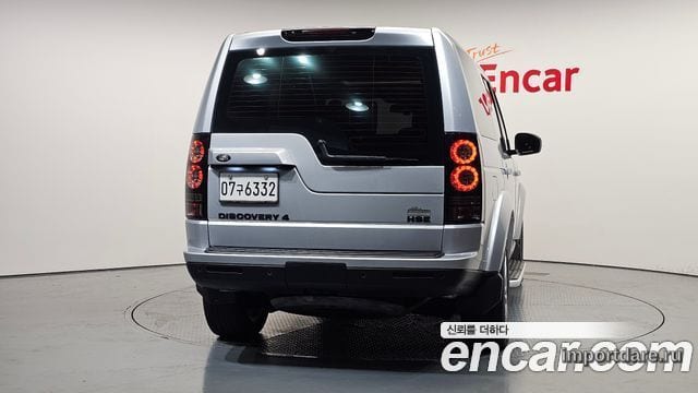 LAND ROVER DISCOVERY 4 2016 — 167 637 км, серебристо-серый, Корея — под ключ — фото 4