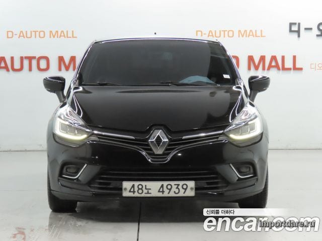RENAULT KOREA CLIO 2019 — 215 987 км, чёрный, Корея — под ключ — фото 2