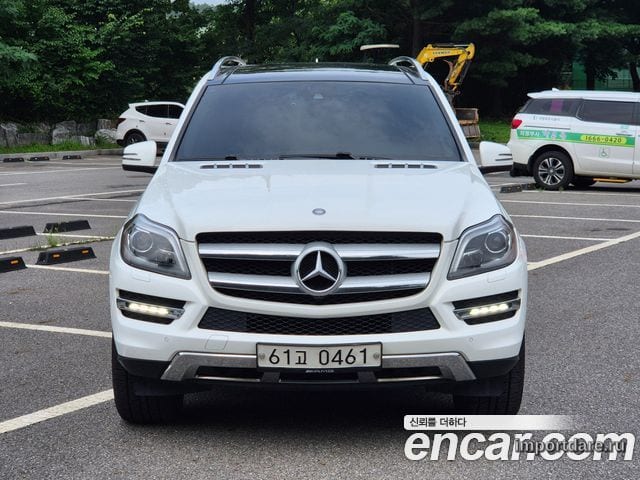MERCEDES-BENZ GL-CLASS X166 2015 — 124 996 км, белый, Корея — под ключ — фото 2