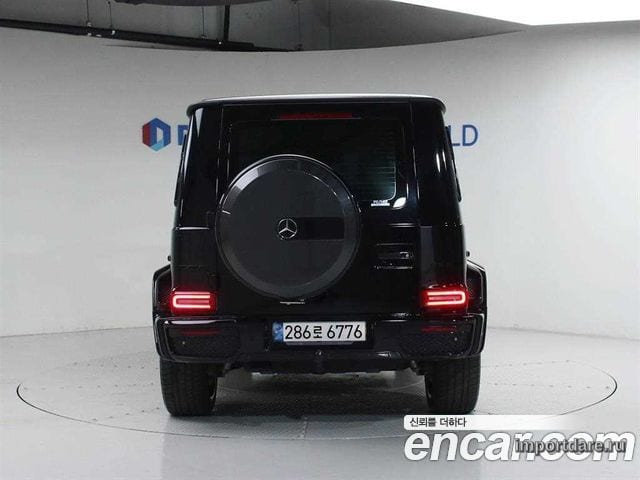 MERCEDES-BENZ G-CLASS W463B 2021 — 59 606 км, чёрный, Корея — под ключ — фото 4