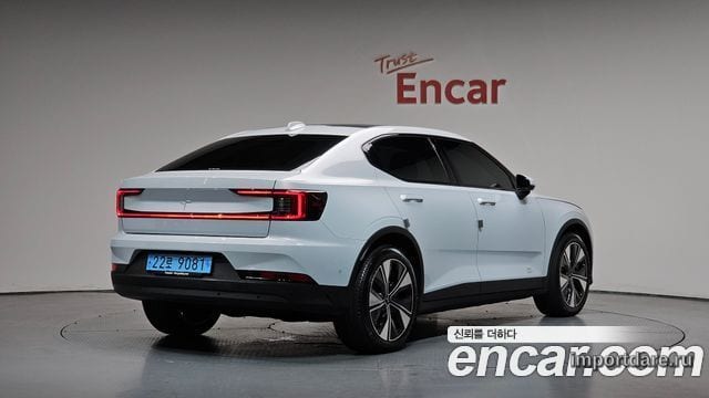 POLESTAR POLESTAR 2 2023 — 19 813 км, серебристо-серый, Корея — под ключ — фото 1