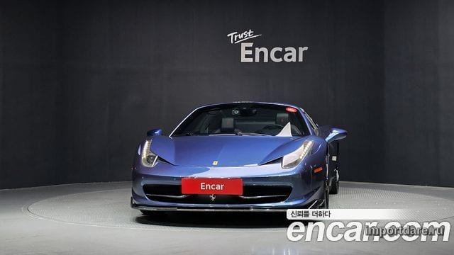 Ferrari 458 интерьер