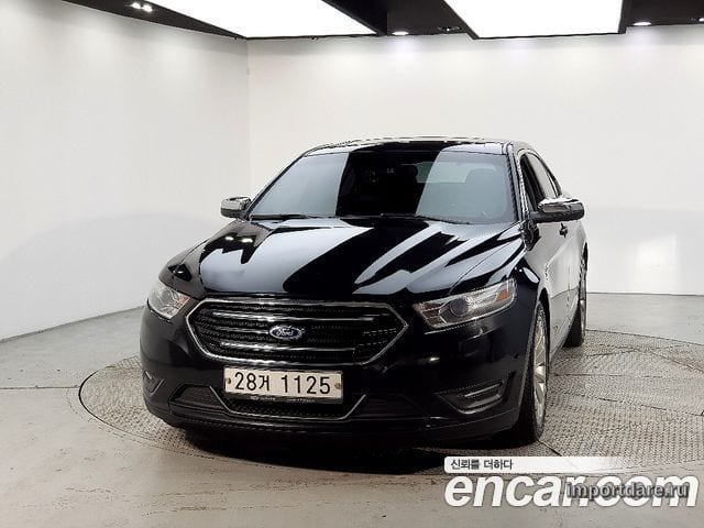 FORD TAURUS 2013 — 179 022 км, чёрный, Корея — под ключ — фото 2