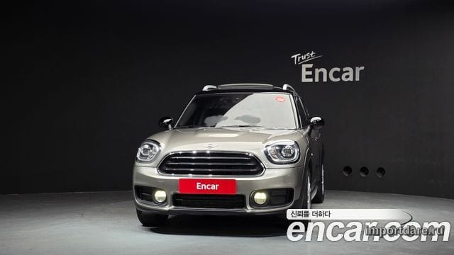 MINI COOPER D COUNTRYMAN 2017 — 101 015 км, серый, Корея — под ключ — фото 3