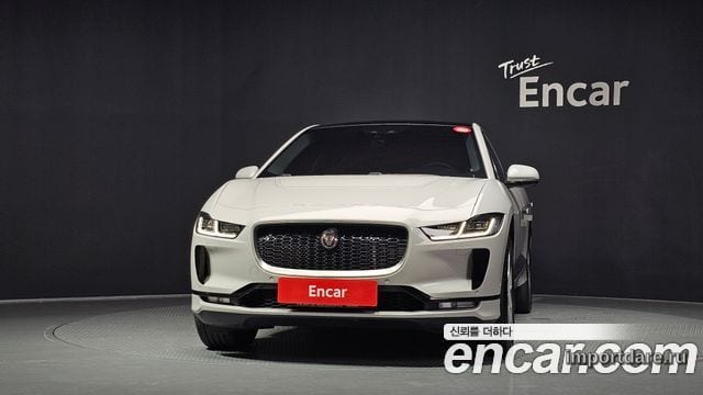 JAGUAR I-PACE 2019 — 91 566 км, белый-перламутр, Корея — под ключ — фото 3