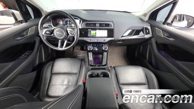 JAGUAR I-PACE 2019 — 91 566 км, белый-перламутр, Корея — под ключ — фото 7