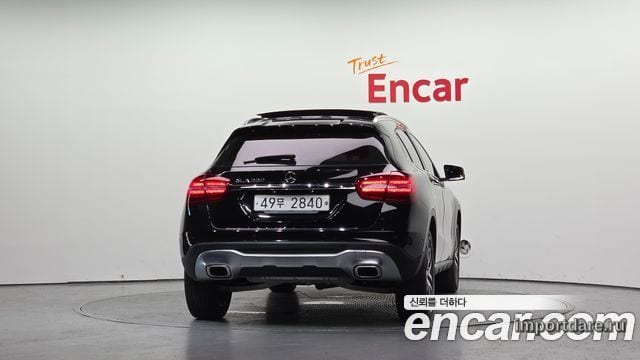 MERCEDES-BENZ GLA-CLASS X156 2019 — 33 650 км, чёрный, Корея — под ключ — фото 4