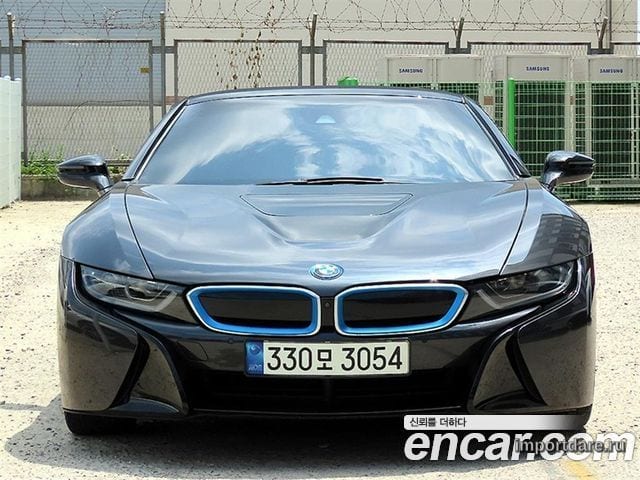 BMW I8 2019 — 90 333 км, серый, Корея — под ключ — фото 2