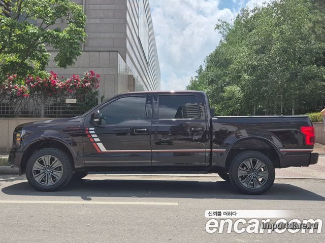 FORD F150 2018 — 184 000 км, бордовый, Корея — под ключ — фото 4
