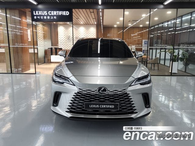LEXUS RX350H 2025 — 7 046 км, светло-золотистый, Корея — под ключ — фото 3