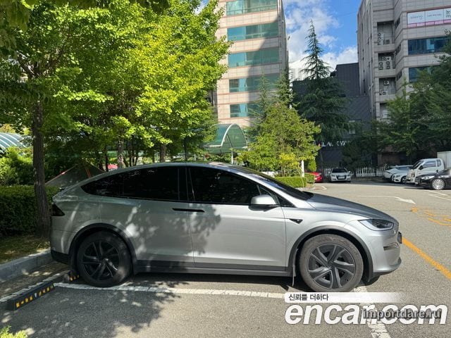 TESLA MODEL X 2026 — 6 115 км, светло-серебристый, Корея — под ключ — фото 4