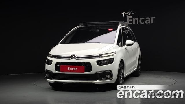 CITROEN GRAND C4 PICASSO 2018 — 81 097 км, белый, Корея — под ключ — фото 3