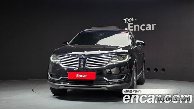 LINCOLN MKX 2017 — 113 269 км, чёрный, Корея — под ключ — фото 3