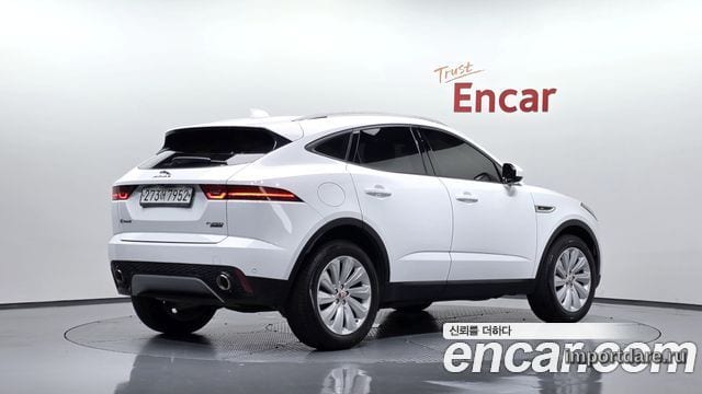 JAGUAR E-PACE 2019 — 77 193 км, белый, Корея — под ключ — фото 1