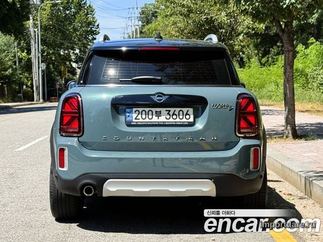 MINI COOPER D COUNTRYMAN 2022 — 65 000 км, голубой, Корея — под ключ — фото 5