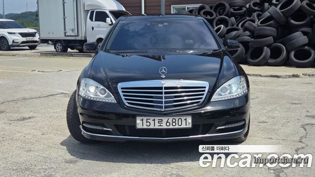MERCEDES-BENZ S-CLASS W221 2012 — 148 166 км, чёрный, Корея — под ключ — фото 3