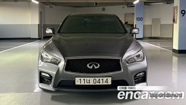 INFINITI Q50 2016 — 113 000 км, серый, Корея — под ключ — фото 3