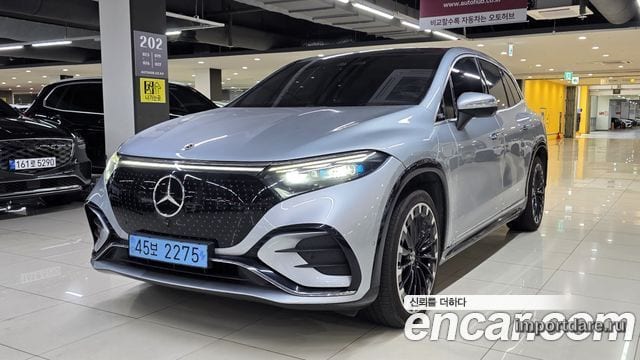 MERCEDES-BENZ EQS SUV X296 2023 — 67 418 км, серебристый, Корея — под ключ — фото 1