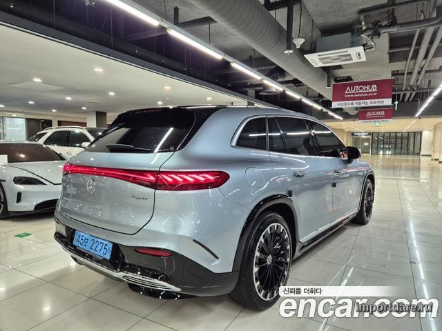 MERCEDES-BENZ EQS SUV X296 2023 — 67 418 км, серебристый, Корея — под ключ — фото 4