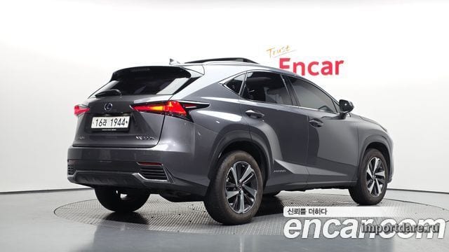 LEXUS NX300H 2018 — 94 800 км, серый, Корея — под ключ — фото 2