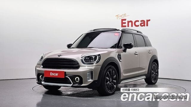 MINI COOPER COUNTRYMAN 2024 — 5 611 км, светло-золотистый, Корея — под ключ — фото 1