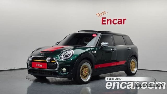 MINI COOPER S CLUBMAN 2019 — 112 003 км, зелёный, Корея — под ключ — фото 1