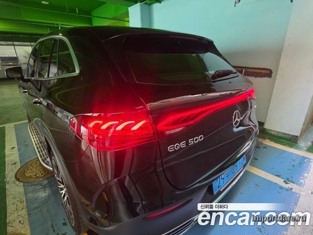 MERCEDES-BENZ EQE SUV X294 2023 — 17 700 км, чёрный, Корея — под ключ — фото 4