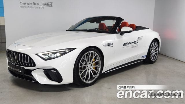 MERCEDES-BENZ SL-CLASS R232 2024 — 6 479 км, белый, Корея — под ключ — фото 11