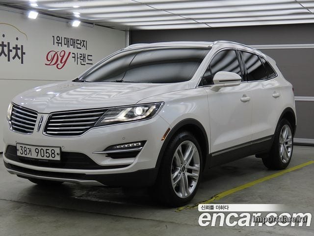 LINCOLN MKC 2017 — 99 690 км, белый, Корея — под ключ — фото 1