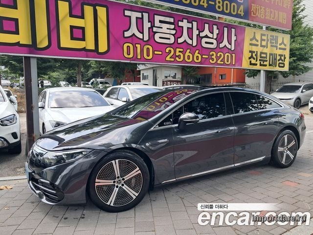MERCEDES-BENZ EQS V297 2022 — 125 253 км, серебристо-серый, Корея — под ключ — фото 12