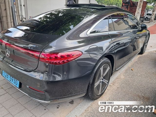 MERCEDES-BENZ EQS V297 2022 — 125 253 км, серебристо-серый, Корея — под ключ — фото 4