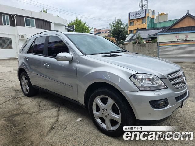MERCEDES-BENZ M-CLASS W164 2006 — 272 000 км, серебристый, Корея — под ключ — фото 2
