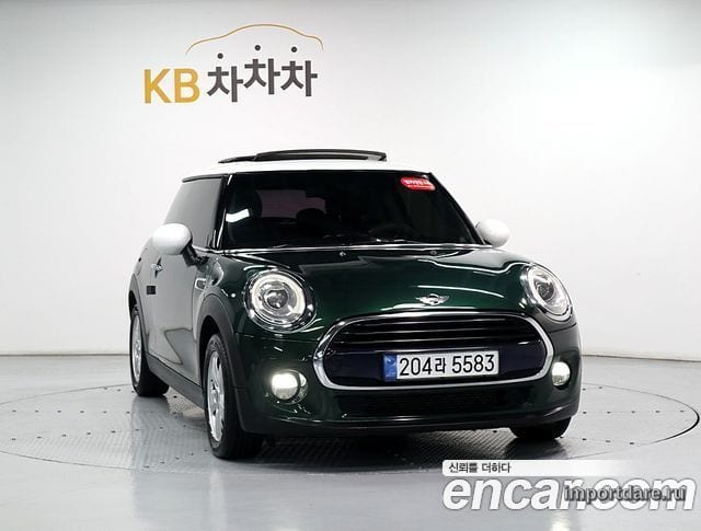 MINI COOPER D 2017 — 199 539 км, зелёный, Корея — под ключ — фото 2