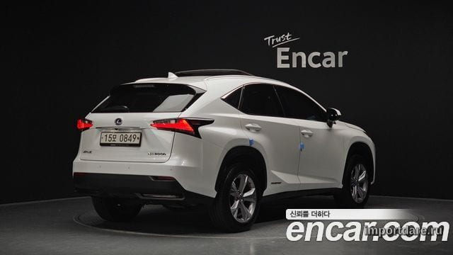 LEXUS NX300H 2016 — 85 553 км, белый, Корея — под ключ — фото 2