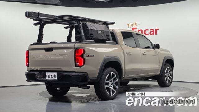 CHEVROLET COLORADO 2024 — 2 289 км, коричневый, Корея — под ключ — фото 2