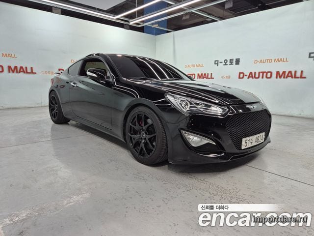 HYUNDAI GENESIS COUPE 2014 — 113 000 км, чёрный, Корея — под ключ — фото 2