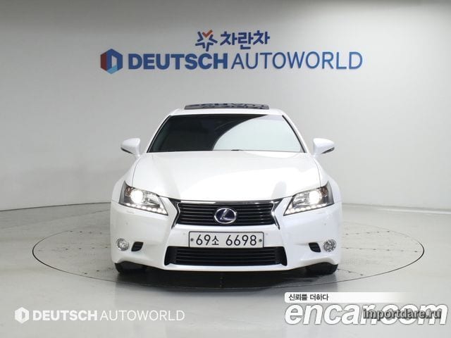 LEXUS GS450H 2015 — 162 998 км, белый, Корея — под ключ — фото 3