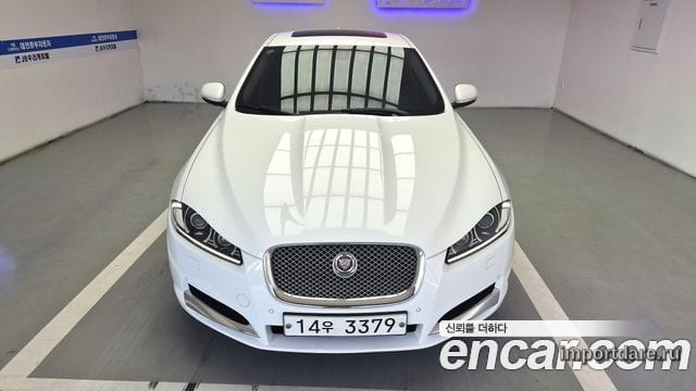 JAGUAR NEW XF 2015 — 114 000 км, белый, Корея — под ключ — фото 10