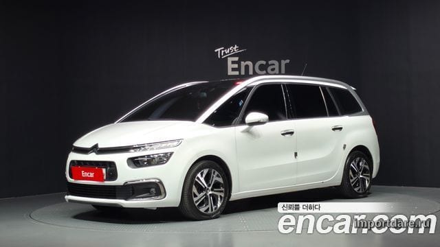 CITROEN GRAND C4 PICASSO 2018 — 54 130 км, белый, Корея — под ключ — фото 12