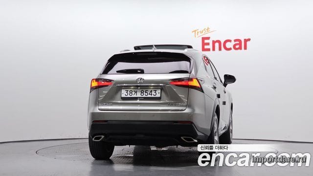 LEXUS NX200T 2017 — 84 246 км, серебристо-серый, Корея — под ключ — фото 4
