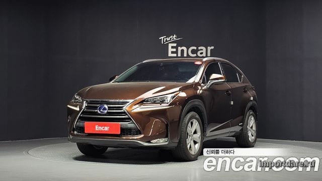 LEXUS NX300H 2016 — 133 870 км, коричневый, Корея — под ключ — фото 1