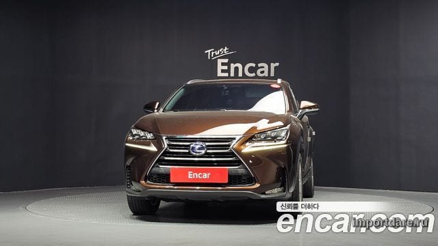 LEXUS NX300H 2016 — 133 870 км, коричневый, Корея — под ключ — фото 3