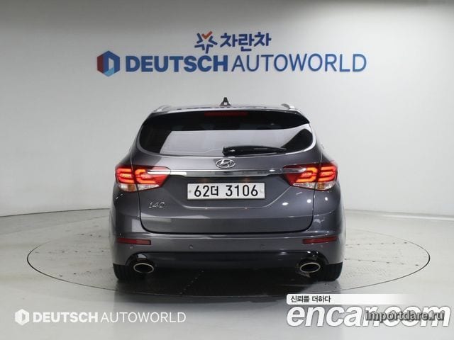 Hyundai I40 сзади